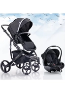 Prego Range Pro Bebek Arabası Siyah