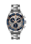 Quantum PWG1199.530 Safir Camlı Çelik Kordon Çelik Kasa 10 ATM Suya Dayanıklı Metalik Renk Erkek Kol Saati Çok Renkli	