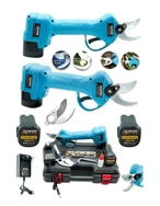 Rowermax Alman Çift Akülü Budama Makası  Siyah