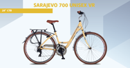 Salcano Sarajevo 700 VR 21 Vites 28 Jant Kadın Şehir Bisikleti 