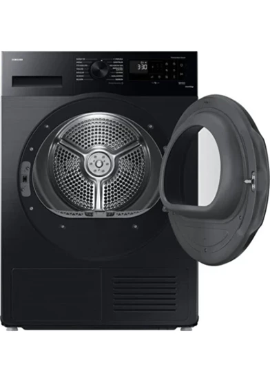 Samsung DV90CGC0A0ABAH 9 kg A++ Çamaşır Kurutma Makinesi, Wi-Fi Siyah