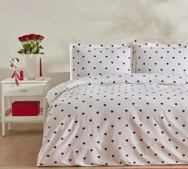 Sarah AndersonAmour Çift Kişilik Nevresim Takımı Beyaz