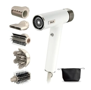 Shark SpeedStyle 5-in-1 Saç Kurutma ve Şekillendirme Sistemi + Seyahat Çantası Beyaz