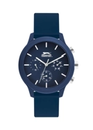 Slazenger SL.09.2201.2.03 Tüm Fonksiyonları Aktif 3 ATM Suya Dayanıklı Plastik Kordonlu Lacivert Erkek Kol Saati Çok Renkli	