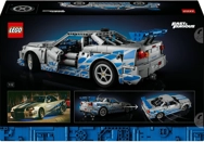 Technic Daha Hızlı Daha Öfkeli Nissan Skyline GT-R (R34) Araba 42210 Çok Renkli 