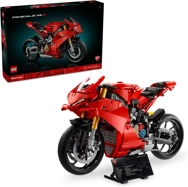 Technic Ducati Panigale V4 S Motosiklet Model Yapım Kiti 42202  Çok Renkli 