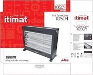 İtimat 10504 3 1 Fanlı Isıtıcı Quartz Soba 